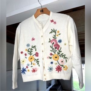 Amazing Vintage Cropped Cardigan (XS/S) Rouje Sezane Doen Babaa